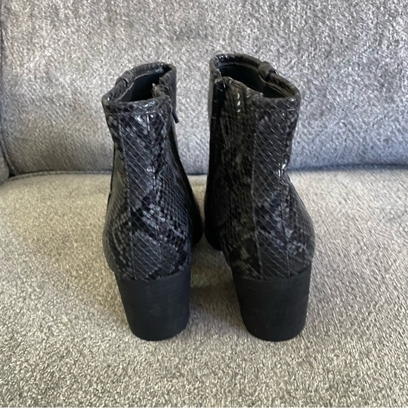 Snakeskin Ankle Boots - Picture 3 of 5